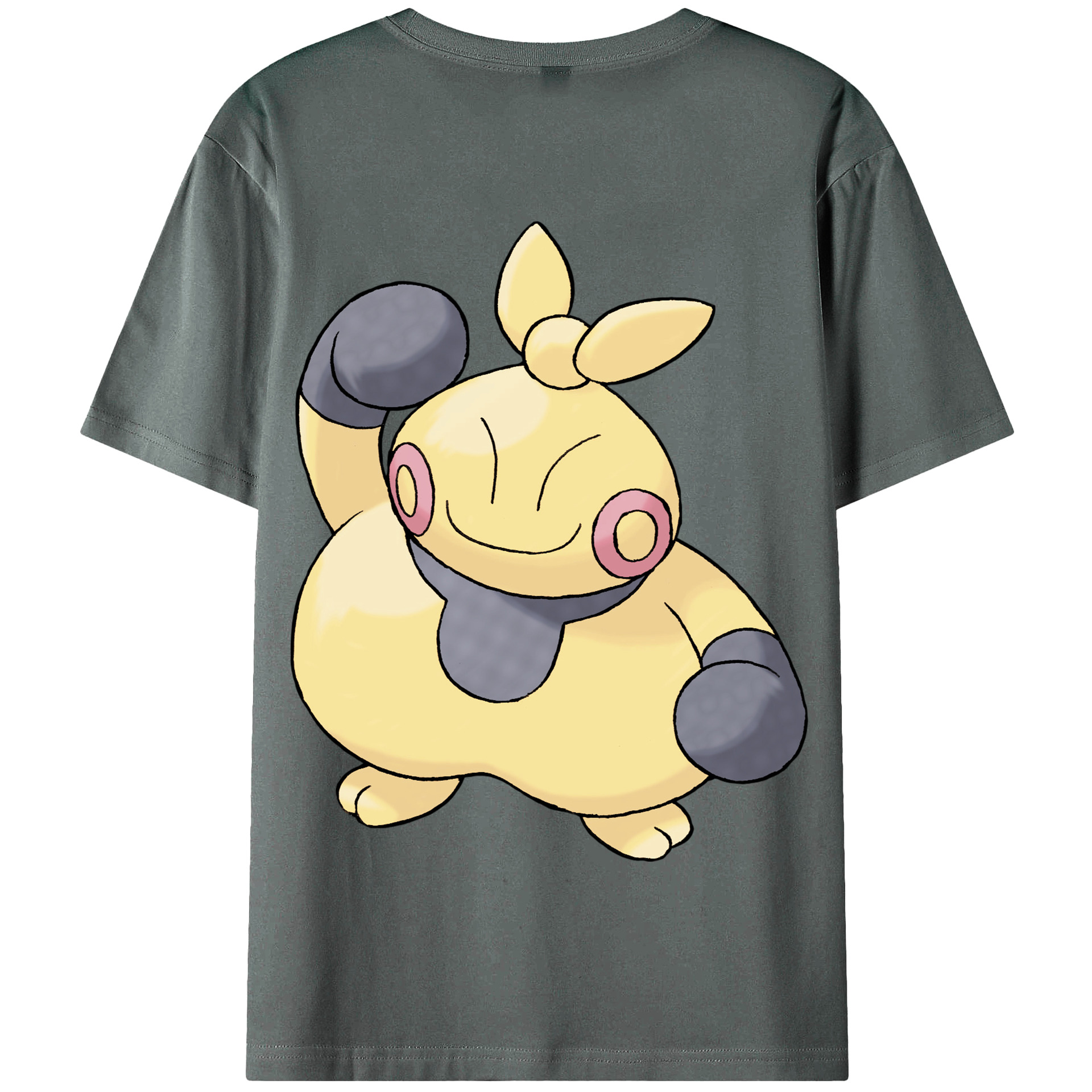 （画像用） ポケットモンスター Pokémon 綿100％半袖Tシャツ（背面プリント）